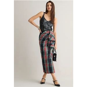 Plaid Ruffle Wrap Skirt Gingham Ruffle Skirt J Crew Crew Skirts J